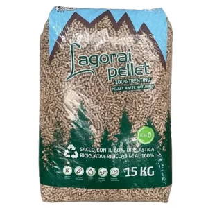 bancale di pellet abete chiaro  70 sacchi x 15 kg